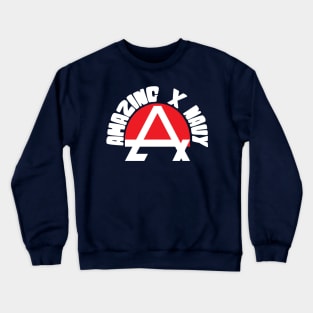 Amazing X Navy Crewneck Sweatshirt